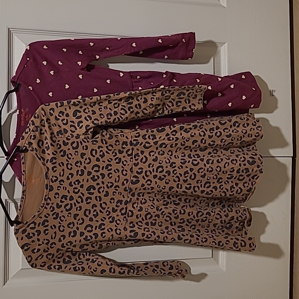 Two Girls Long Sleeve Dresses, Cat&Jack, Size Medium